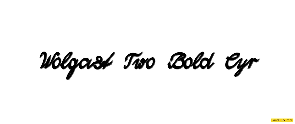 Wolgast Two Font Family