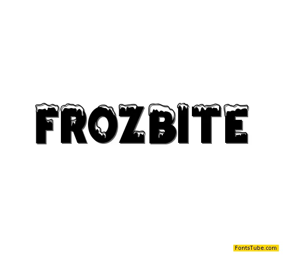 FROZBITE Font