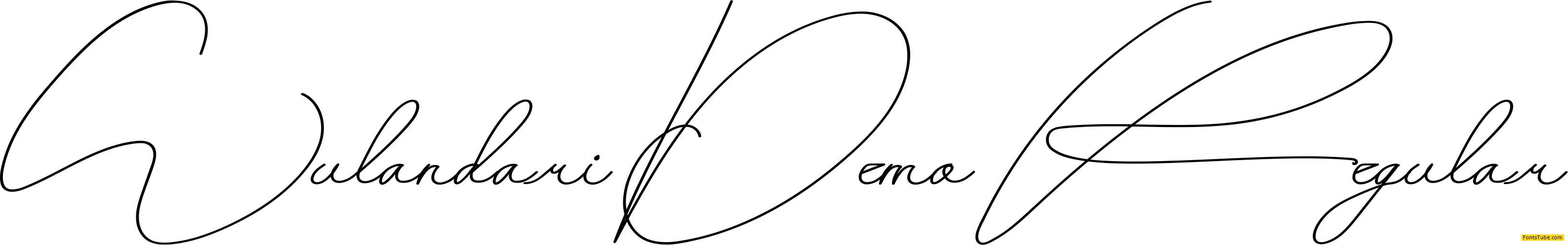 Wulandari Demo Font