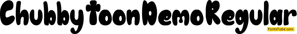 Chubby Toon Demo Font Family