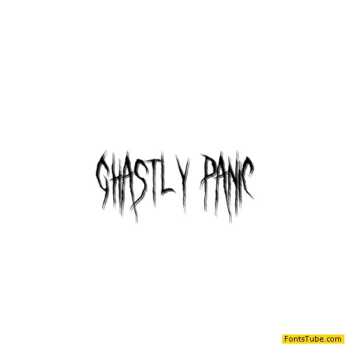 Ghastly Panic Font