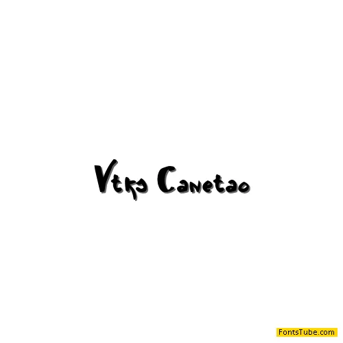 vtks Canetao Font