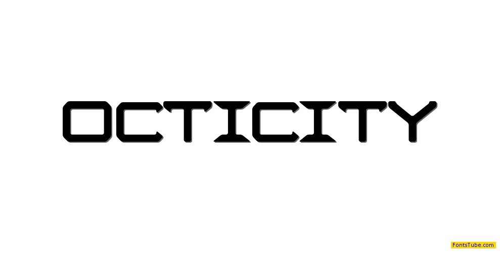Octicity Font