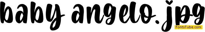 Baby Angelo Font