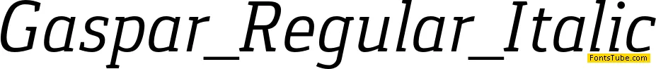 Gaspar Font Family