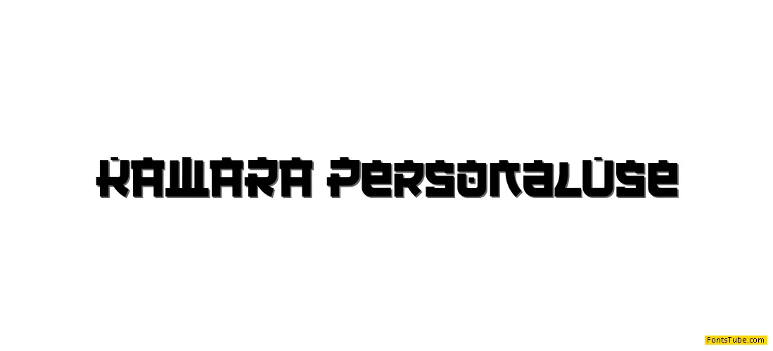 KAWARA Font