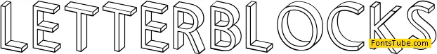 Letterblocks Font