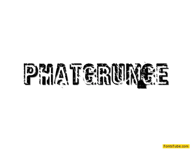 Phat Grunge Bold Font