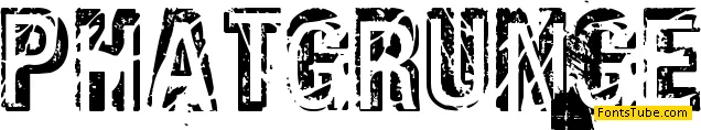 Phat Grunge Bold Font