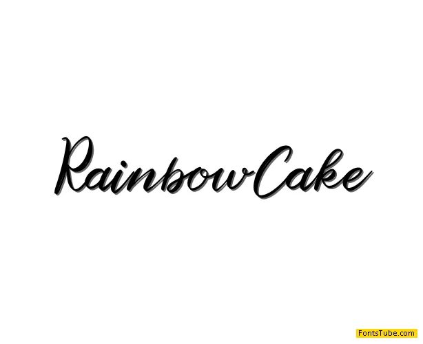Rainbow Cake