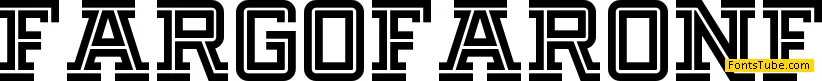 Fargo Faro NF Font