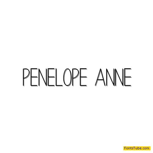 Penelope Anne Font