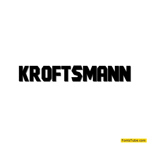 Kroftsmann Font