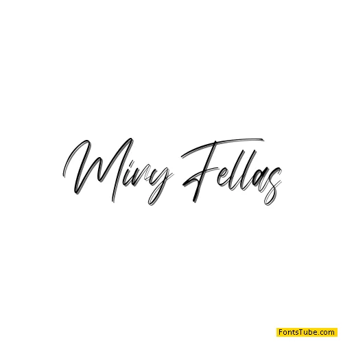 Miny Fellas Font