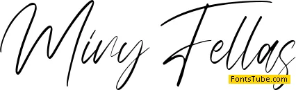 Miny Fellas Font