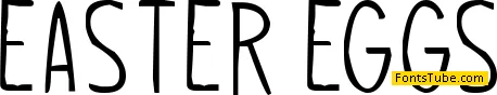 Easter Eggs Font