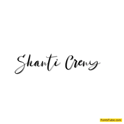 Shanti Creny Font