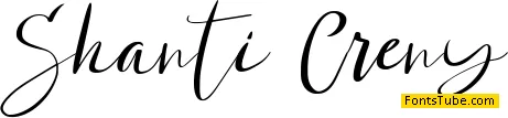 Shanti Creny Font