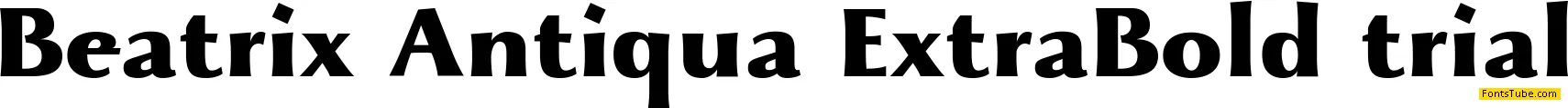 Beatrix Antiqua Font Family
