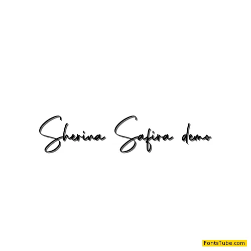 Sherina Safira Font
