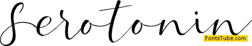 Serotonin Font