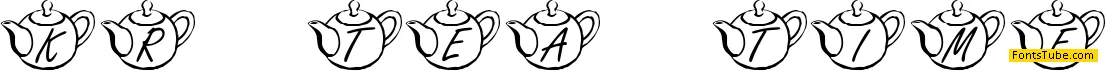 KR Tea Time Font