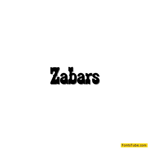 Zabars Font
