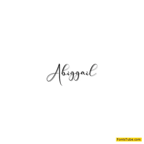 Abiggail Font