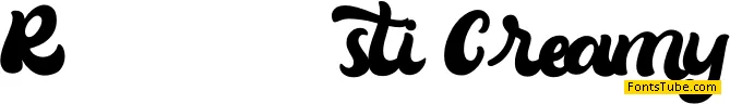 RÃ¶sti Creamy Font