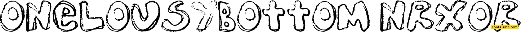 One Lousy Bottom