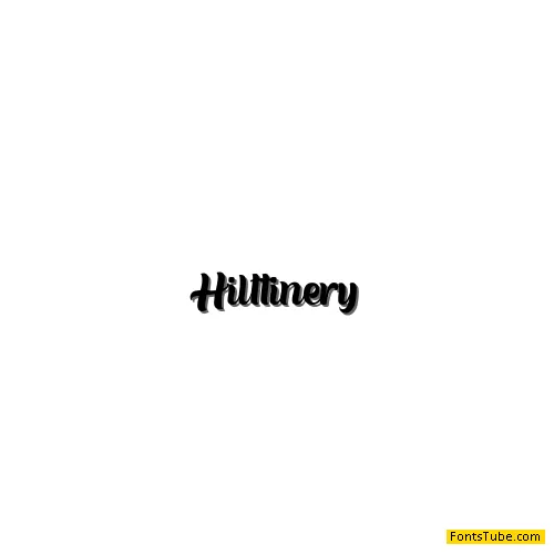 Hilttinery Font