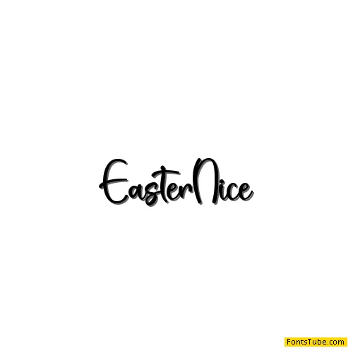Easter Nice - Personal Use Font