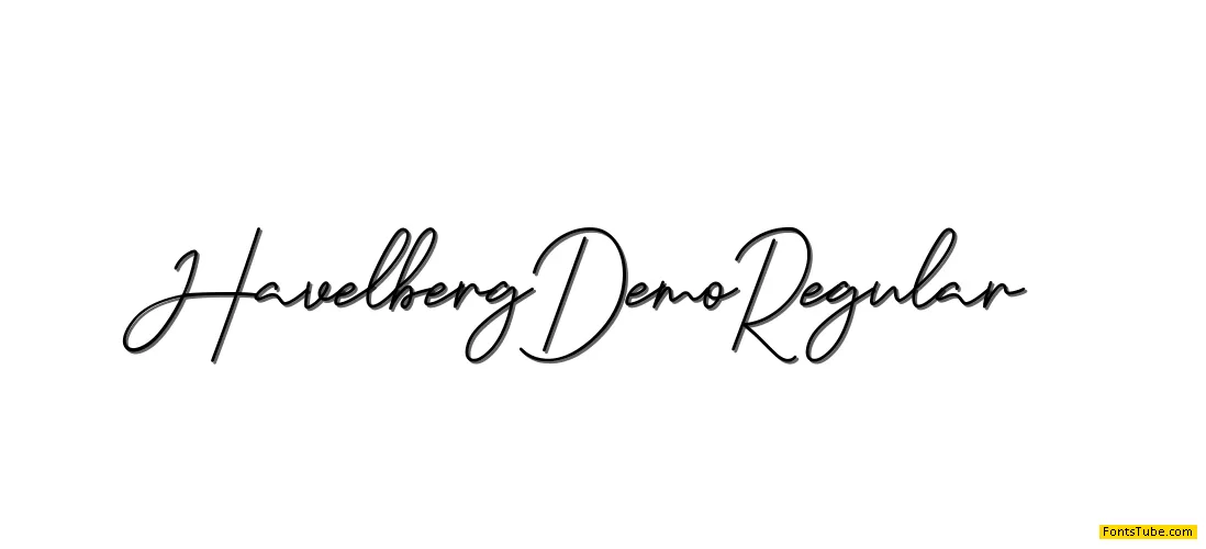 Havelberg Demo Font