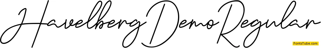 Havelberg Demo Font