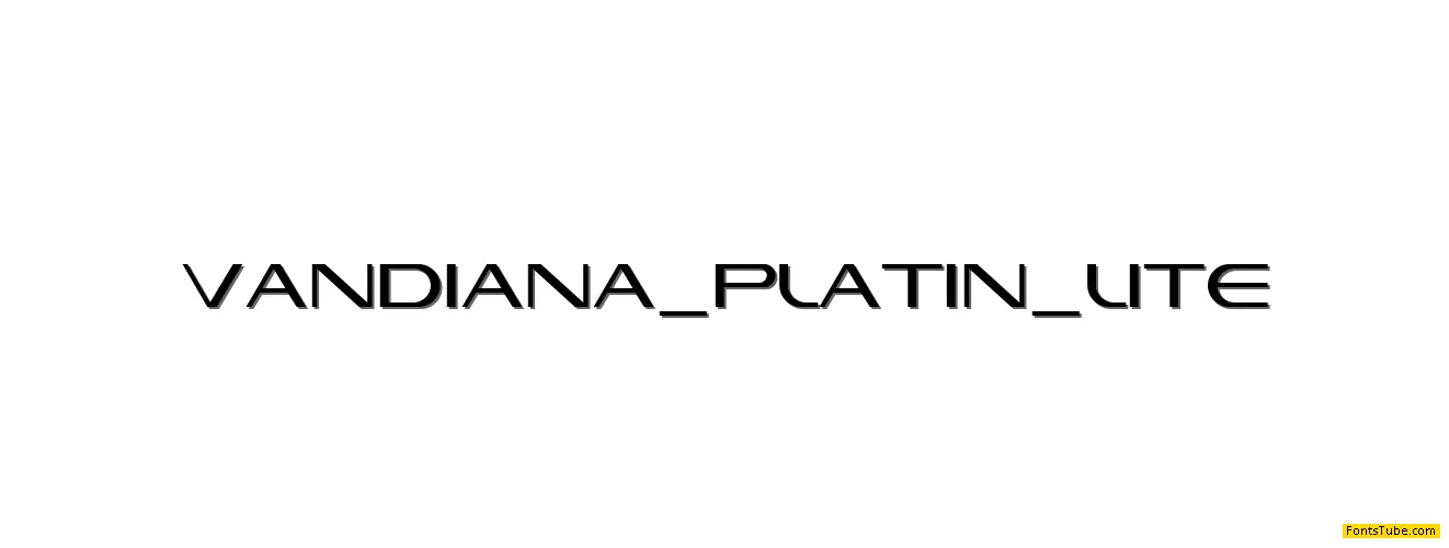 Vandiana Platin Font