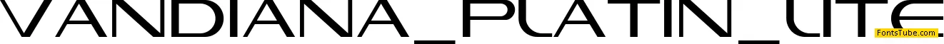 Vandiana Platin Font