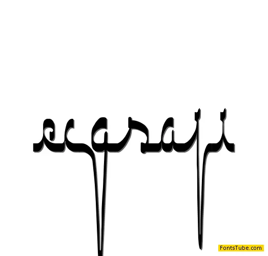 ECG saji Font