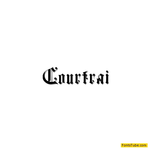 Courtrai Font