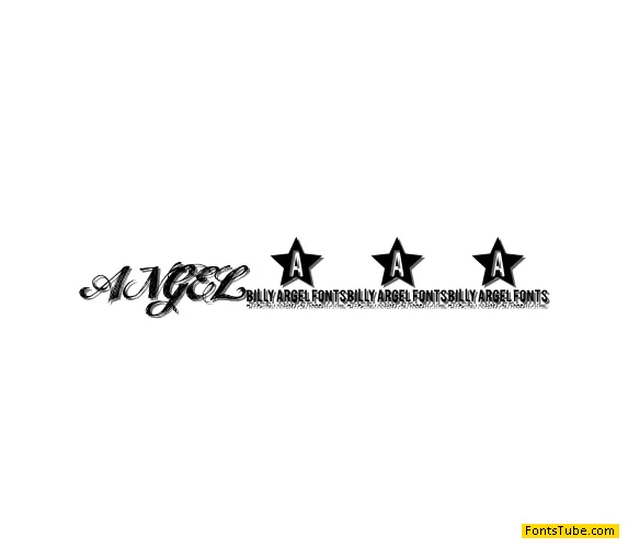 ANGEL TEARS Font