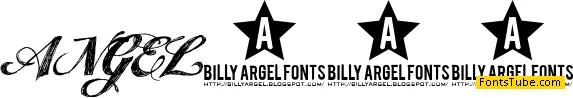 ANGEL TEARS Font
