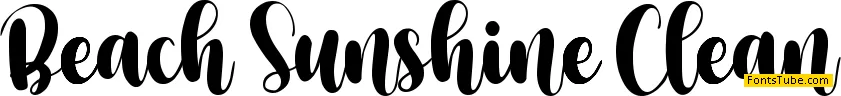 beachsunshine Font