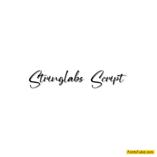 Stringlabs Script Font