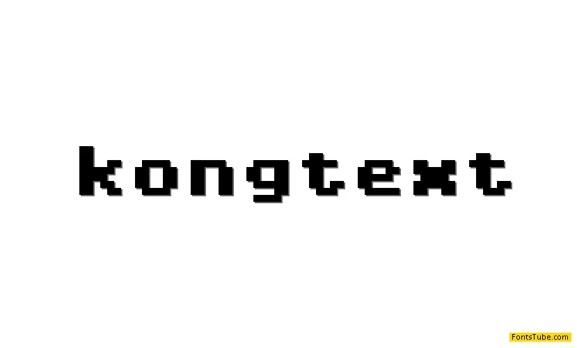Kongtext Font