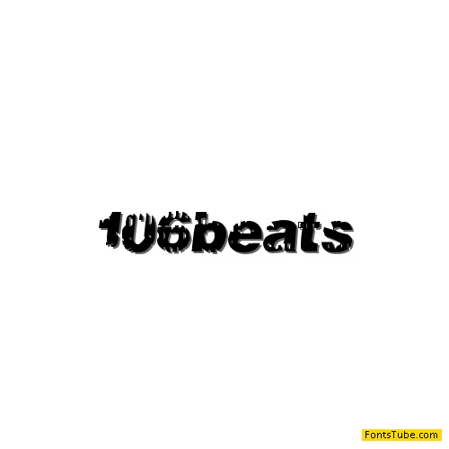 106 Beats That Font