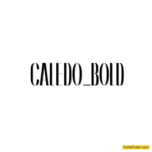 Caledo Font Family