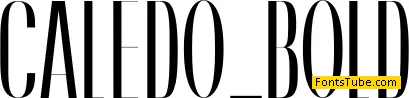 Caledo Font Family