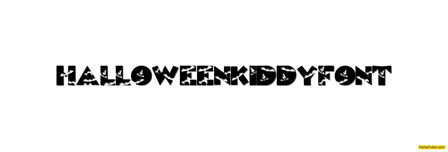 Halloween Kiddy Font Font