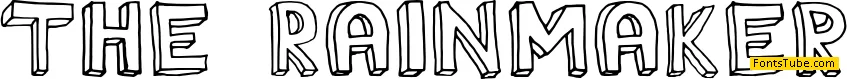 The Rainmaker Font