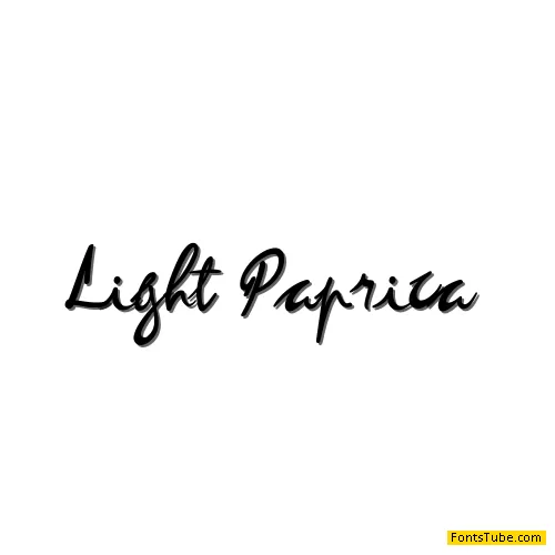 Light Paprica
