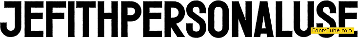 Jefith Font Family